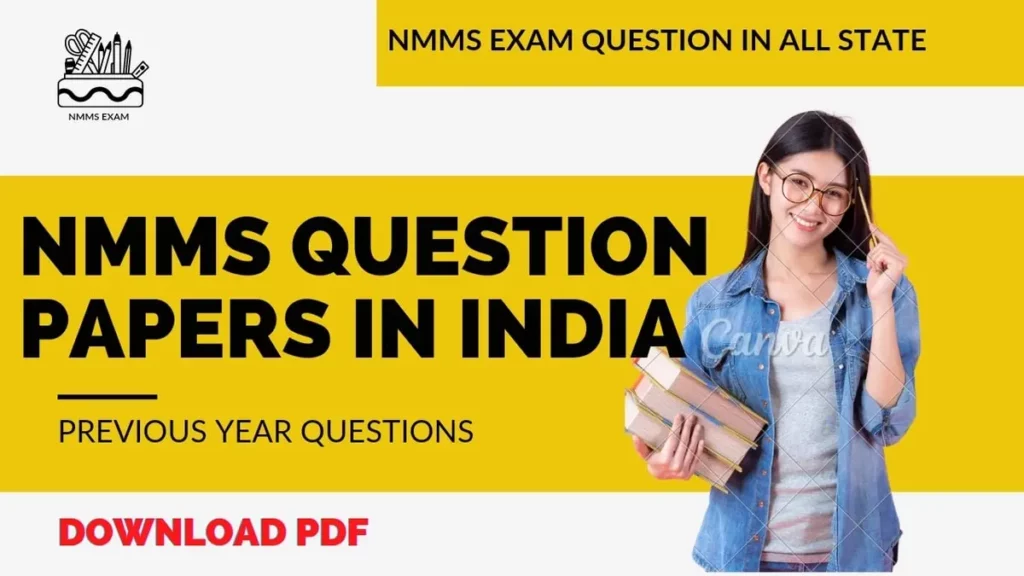 NMMS Exam Previous Year Question Paper