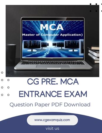 Cg Pre. MCA Entrance Exam Thumbnail Image